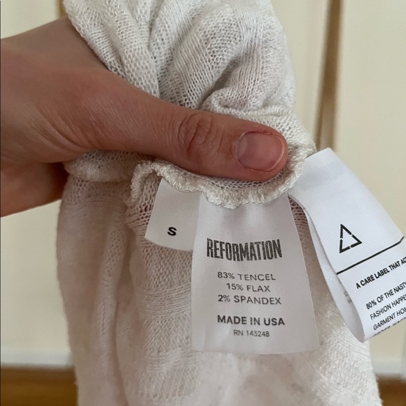 Reformation Ribbed Knit Tank - Picture 3 of 3